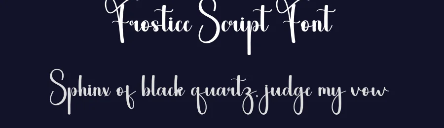 Frostice Script Font by andikastudio — Script Handwritten Font — thumbnail 2