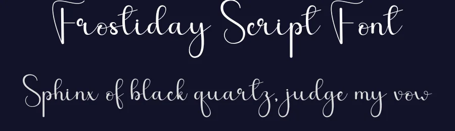 Frostiday Script Font by andikastudio — Script Handwritten Font — thumbnail 2