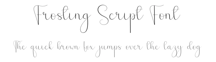 Frosting Script Font by andikastudio — Script Handwritten Font