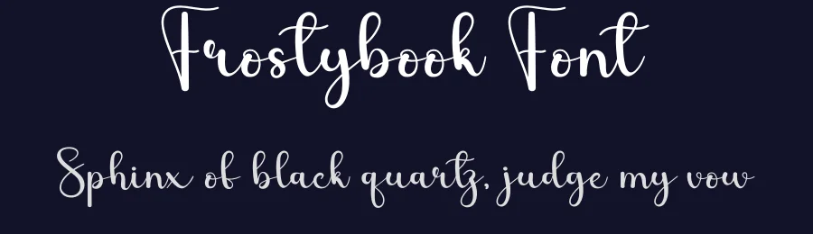 Frostybook Font by andikastudio — Script Handwritten Font — thumbnail 2