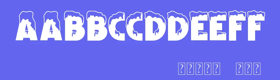 FROZBITE Display Font by Mozarella — Decorative Font — thumbnail 3