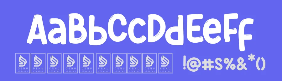 Frozen Caps Font by Denustudios — Decorative Font — thumbnail 3