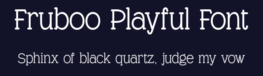 Fruboo Playful Font by roomspace.cl — Decorative Font — thumbnail 2