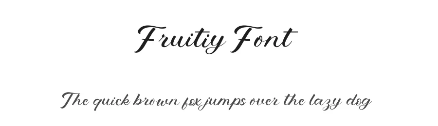 Fruitiy Font by kangfont Studio — Script Handwritten Font
