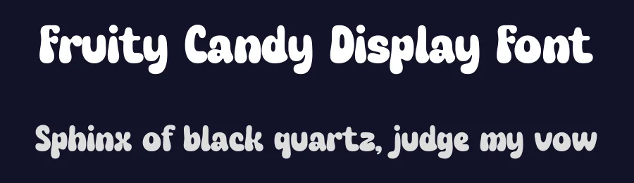 Fruity Candy Display Font by timelesstype.co — Decorative Font — thumbnail 2