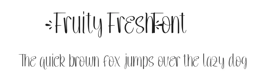Fruity Fresh Font by noahtype — Script Handwritten Font