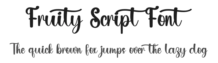 Fruity Script Font by inermediaSTUDIO — Script Handwritten Font