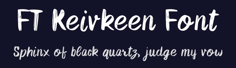 FT Keivkeen Font by firstype — Decorative Font — thumbnail 2
