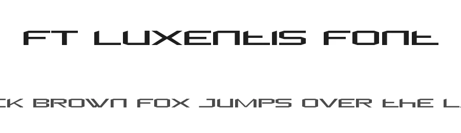 FT Luxentis Font by firstype — Display Font