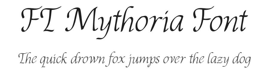 FT Mythoria Font by firstype — Serif Font