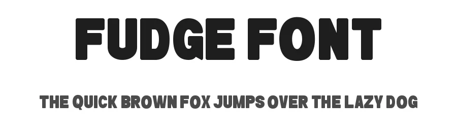 Fudge Font by Almairatype — Decorative Font