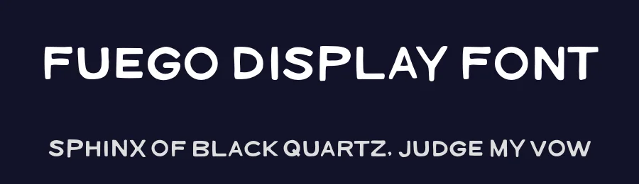 Fuego Display Font by Goodwheel Studio — Display Font — thumbnail 2