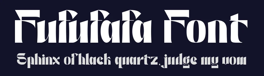 Fufufafa Font by letterara — Display Font — thumbnail 2