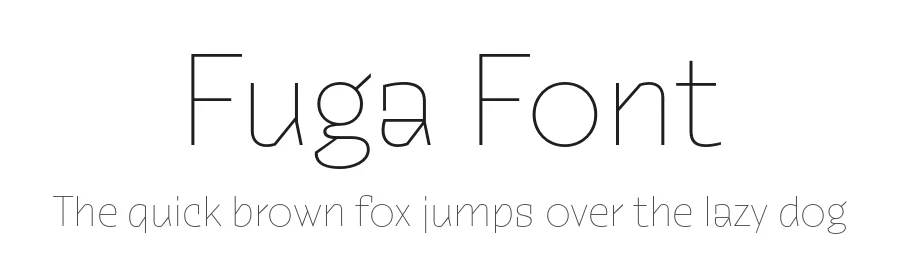 Fuga Font by Sumotype Foundry — Sans Serif Font
