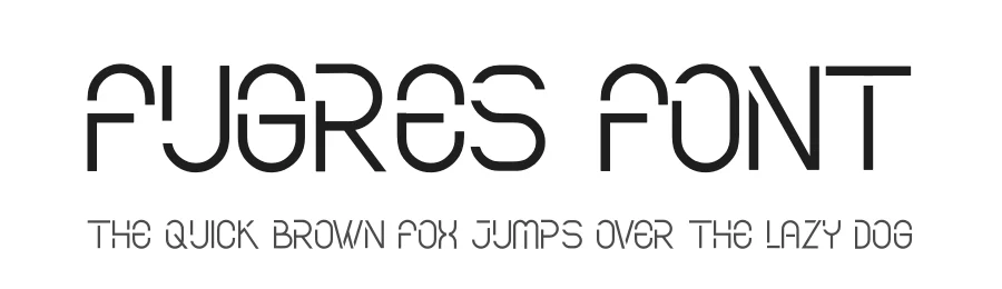 Fugres Font by hayoyuka8 — Display Font