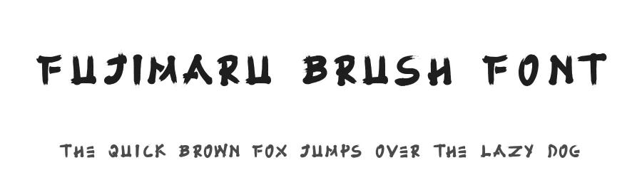 Fujimaru Brush Font by nurrehmetstudio — Script Handwritten Font