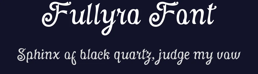 Fullyra Font by TypeClassHeroes — Decorative Font — thumbnail 2