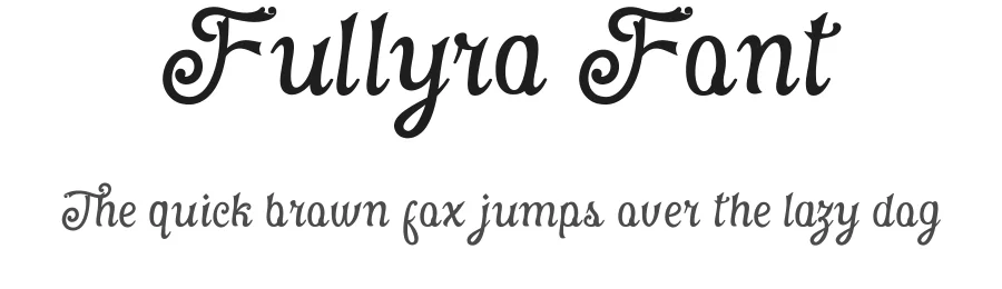 Fullyra Font by TypeClassHeroes — Decorative Font