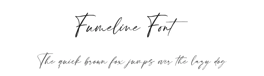 Fumeline Font by metafontsy — Script Handwritten Font
