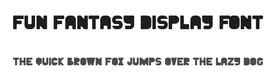 FUN FANTASY DISPLAY Font by imamfathoni0 — Display Font