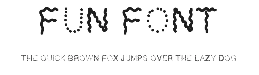 Fun Font by Igor Grovich — Display Font