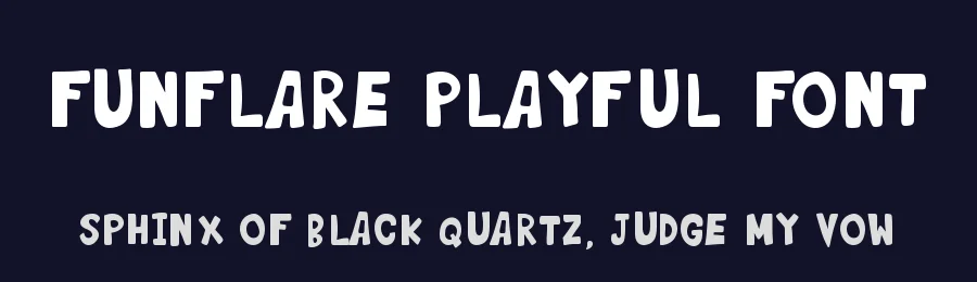 Funflare Playful Font by Dm Studio — Display Font — thumbnail 2