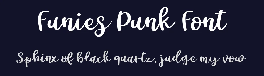 Funies Punk Font by metafontsy — Script Handwritten Font — thumbnail 2
