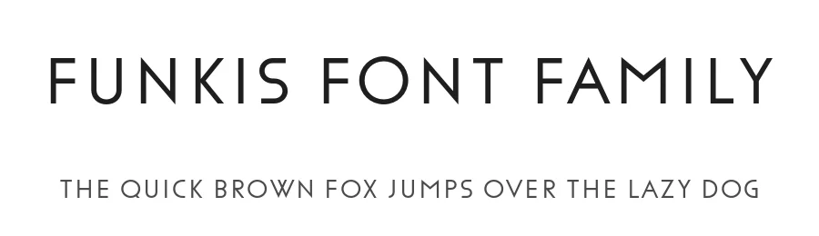Funkis Font Family by Letters from Sweden — Sans Serif Font