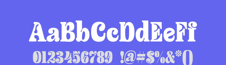 Funky Fabel Groovy Retro Typeface by Casloop Studio — Decorative Font — thumbnail 3