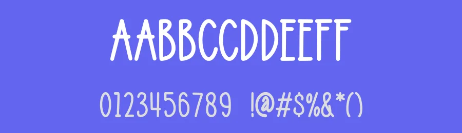 Funky Friends Display Font by Craftedtype — Decorative Font — thumbnail 3