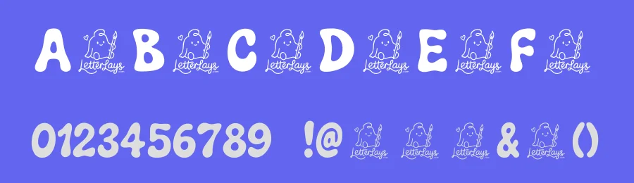 Funky Groove Free Font by Letterlays — Display Font — thumbnail 3