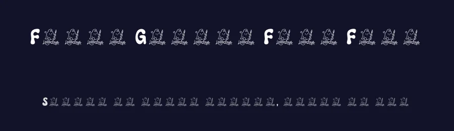 Funky Groove Free Font by Letterlays — Display Font — thumbnail 2