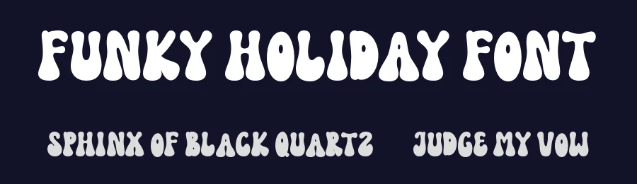 Funky Holiday Font by Koplexsstudio — Display Font — thumbnail 2