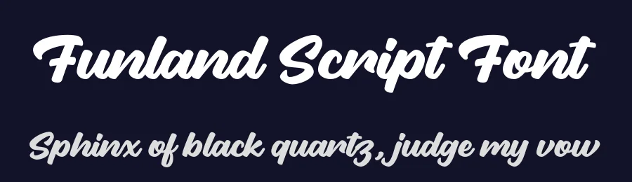 Funland Script Font by grezlinestudio — Script Handwritten Font — thumbnail 2