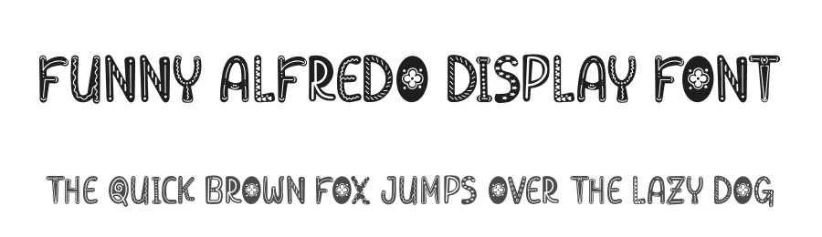 Funny Alfredo Display Font by Gracetypestudio — Display Font