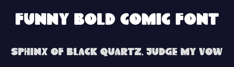 FUNNY BOLD COMIC Font by imamfathoni0 — Decorative Font — thumbnail 2