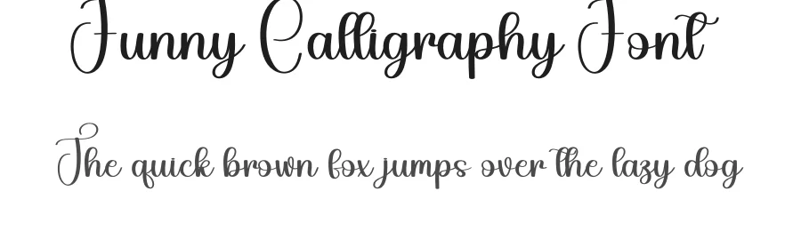 Funny Calligraphy Font by andikastudio — Script Handwritten Font