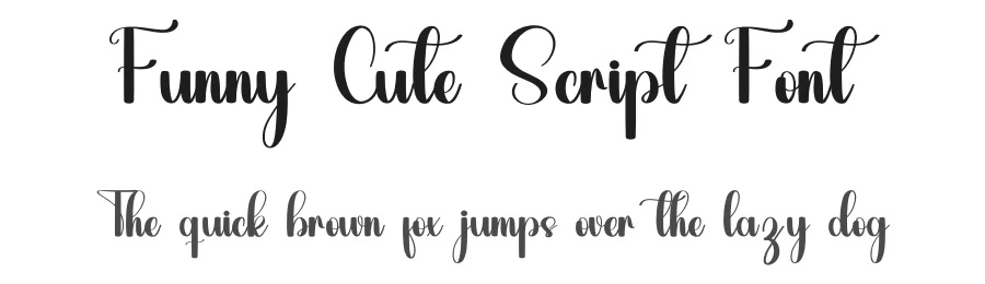 Funny Cute Script Font by inermediaSTUDIO — Script Handwritten Font