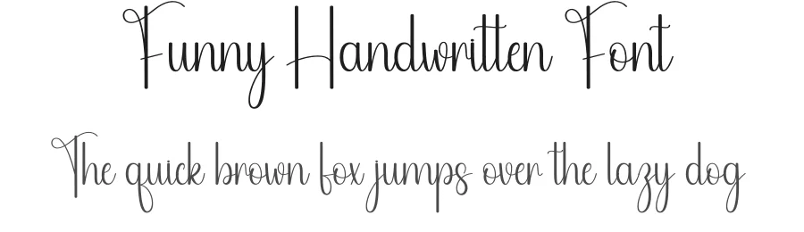 Funny Handwritten Font by andikastudio — Script Handwritten Font