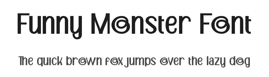 Funny Monster Font by edricstudio — Display Font
