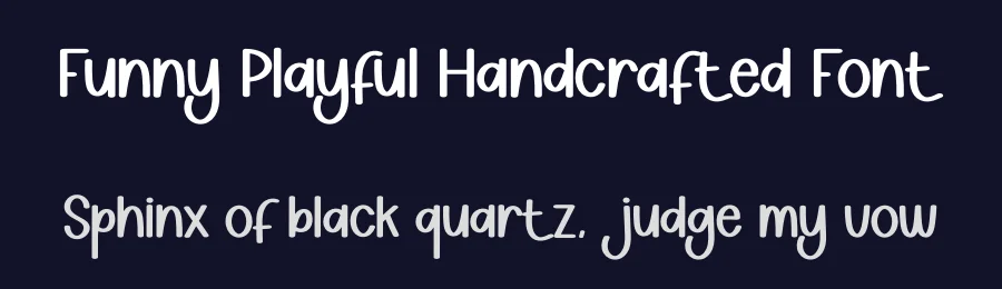 Funny Playful Handcrafted Font by andikastudio — Display Font — thumbnail 2