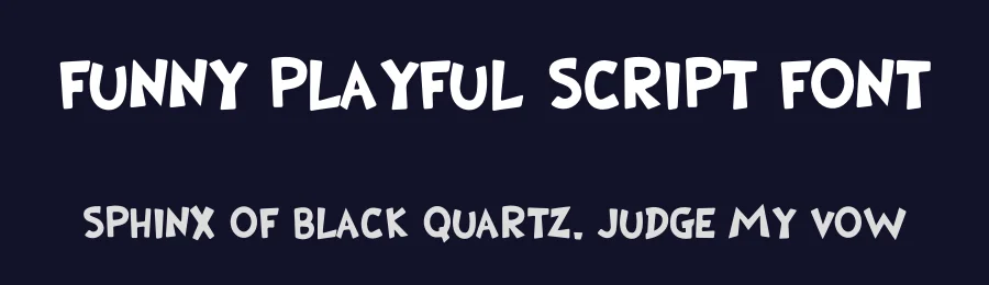Funny Playful Script Font by freshtypeink — Script Handwritten Font — thumbnail 2