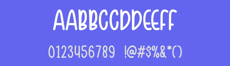 Funny Stickers Display Font by Craftedtype — Decorative Font — thumbnail 3