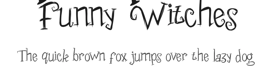 Funny Witches by CalligraphyFonts.net — Display Font