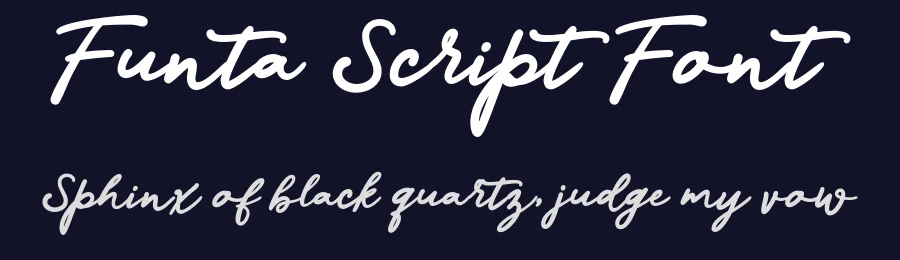 Funta Script Font by gatype — Script Handwritten Font — thumbnail 2