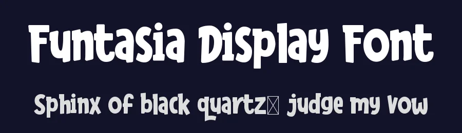 Funtasia Display Font by RVST — Display Font — thumbnail 2