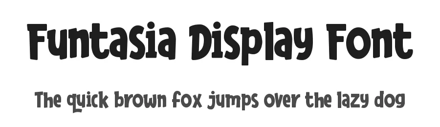 Funtasia Display Font by RVST — Display Font