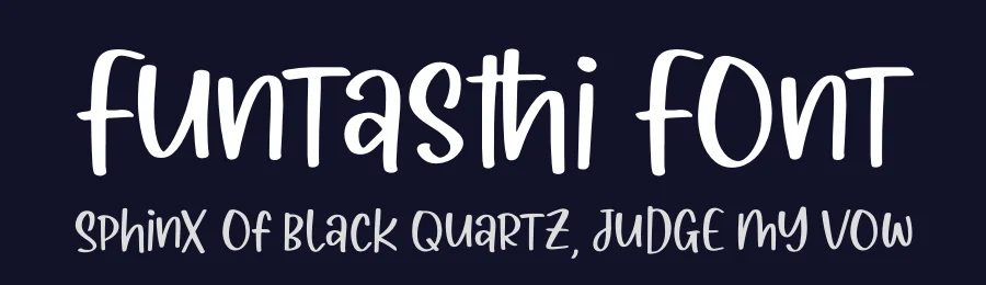 Funtasthi Font by letterfabric — Script Handwritten Font — thumbnail 2