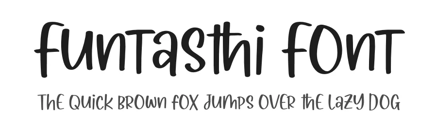 Funtasthi Font by letterfabric — Script Handwritten Font