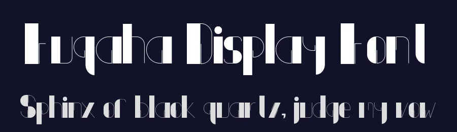 Fuqaha Display Font by Alfatih Std. — Display Font — thumbnail 2